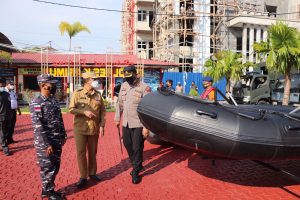 Cegah Bencana Secara Dini, Pemkab Karimun dan Polres Karimun Gelar Apel Pasukan