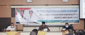 Rapat FGD, Bupati Inhil : Kita Harap Lahir Kebijakan Pengurangan Angka Kemiskinan