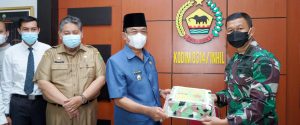 Wardan Hadiri Syukuran HUT ke-76 TNI