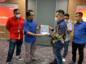 Pemkab Lingga Temui Telkomsel Bahas Minimnya Jaringan Internet