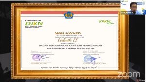 BP Batam Terima Penghargaan Terbaik II Pengelolaan BMN Kelompok Koordinator Wilayah