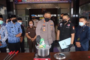 Satnarkoba Polres Karimun Berhasil Amankan 6 Kg Sabu-sabu Siap Edar