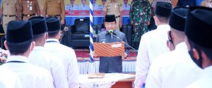 Bupati Inhil Resmikan BPD se-Kecamatan Kemuning