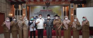 Bupati Inhil Hadiri Kegiatan Bimtek Dinas Sosial Inhil