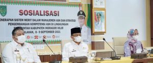 Bupati Inhil Buka Sosialisasi Sistem Merit