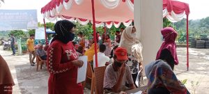 Kejar Target Plt Bupati Kuansing, Desa Pulau Aro Gelar Vaksinasi Massal