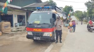 Jelang Nataru, Satbinmas Polres Karimun Ajak Masyarakat Jaga Kamtibmas dan Prokes