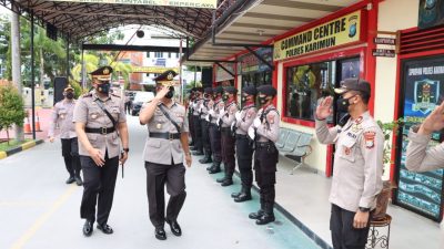 Ini Pesan Wakapolda Kepri Saat Kunker di Polres Karimun!