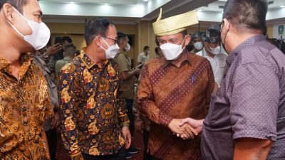 Wakili Pemkab Karimun, Kadis Kominfo Hadiri Pelantikan SMSI se-Provinsi Kepri