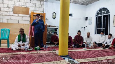 Laksanakan Safari Ramadhan, Wan Zuhendra Selalu Ingatkan Prokes ke Mayarakat