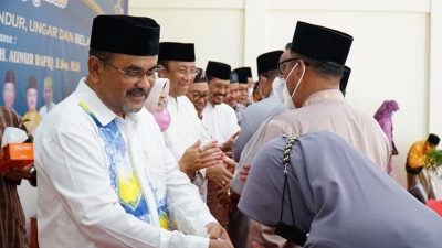 Hadiri Halal Bihalal, Aunur Rafiq Malah Diminta Ikut Pilkada Provinsi Kepri 2024