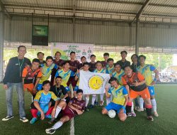 Dua Tim Futsal HMKT Boyong Juara Turnamen Antar Mahasiswa Kedaerahan
