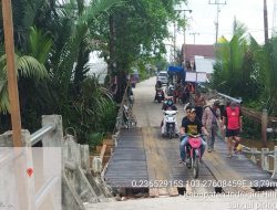 Pekerjaan Jembatan Darurat Fungsional Sei Piring Rampung