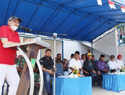 T Afrizal Dachlan Buka Pesta Anak Pulau di Sembulang Kecamatan Galang