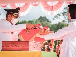 Wabup Lingga Apresiasi Paskibraka Sukses Kibarkan Bendera Merah Putih