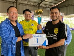 Didik Mukrianto Beri Selamat Kepada Para Juara Futsal AHY Cup