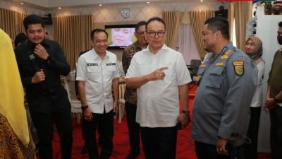 Ketua DPRD Inhil Hadiri Pelantikan APDESI Kabupaten Inhil