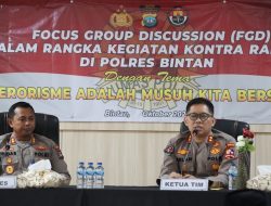 Cegah Paham Radikalisme, Divisi Humas Polri Gelar FGD di Polres Bintan