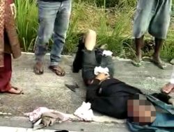 Kecelakaan ”Adu Kambing” di Karimun, Pengendara Patah Tangan