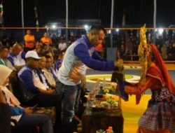 Muhammad Nizar Buka Turnamen Voli Bupati Cup 2022