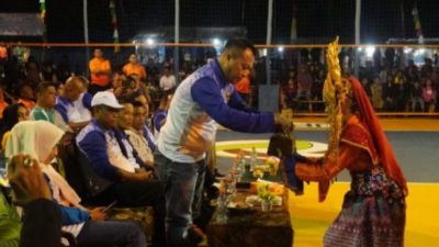 Muhammad Nizar Buka Turnamen Voli Bupati Cup 2022