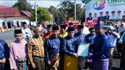 Muhammad Nizar Pimpin Upacara Hari Jadi Kabupaten Lingga