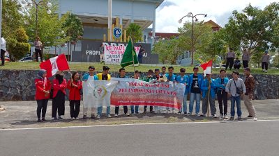 Mahasiswa Unjuk Rasa Tolak Konsensi ZEE Indonesia-Vietnam