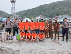 Roy Huffington Eksekusi 9 Tahanan ke Rutan Tanjungpinang