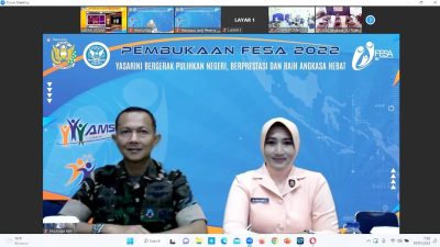 Danlanud Dampingi Ketua Yasarini Cabang Lanud RHF Ikuti Pembukaan FESA ke-6 2023