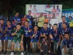 Aunur Rafiq Apresiasi Turnamen Bola Volly Antar Suku dan Paguyuban Yang Digelar FPK dan Yayasan Asrab