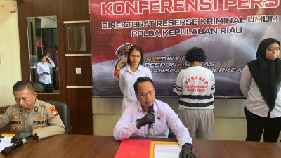 Ditreskrimum Polda Kepri Amankan Tersangka PMII Ilegal di Batam