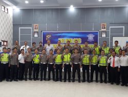 Personel Polres Bengkalis Ikuti Pelatihan Jelang Keselamatan Lancang Kuning OKLK