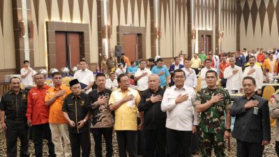 Hadiri Diskusi Panel Pemilu 2024 di Pekanbaru, Bupati Rohil Ajak Masyarakat Tolak Politik Sara dan Hoaks