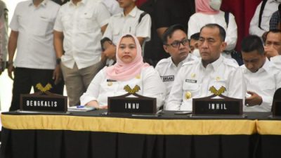 Bupati Bengkalis Kasmarni ikuti Musrenbang RKPD Provinsi Riau tahun 2024