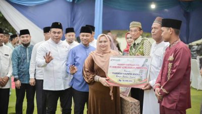 Bupati dan Wakil Bupati Bengkalis Hadiri Rangkaian Akhir Safari Ramadhan 1444 H