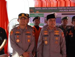 Wakapolda Riau Apresiasi Kinerja Kapolres Bengkalis saat Cek Pos Pengamanan Operasi Tertib Ramadhan