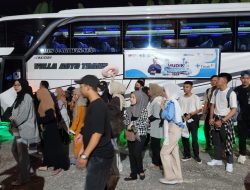 PT Timah Tbk Sediakan Bus Untuk Mahasiswa Kepri di Pulau Jawa Program Mudik Gratis Bersama BUMN