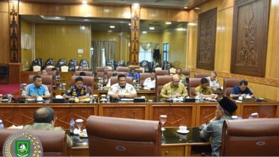 DPRD Gelar Rapat Lintas Komisi Bersama Dinas Perhubungan Kabupaten Bengkalis