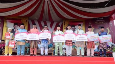 Berikut Nama-Nama Pemenang Lomba Festival Lampu Colok dan Pawai Takbir 2023