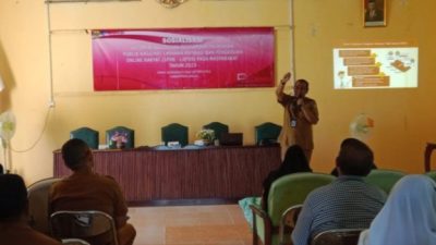 Diskominfo Kabupaten Lingga Laksanakan Sosialisasi SP4N LAPOR di Kecamatan Singkep