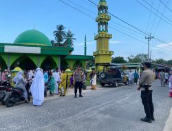 72 Personel Polres Karimun Beri Pengamanan Saat Sholat Idul Adha