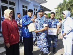 Hari Bakti TNI AU ke-76, Lanud RHF Menggelar Berbagai Bakti Sosial