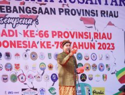 Buka Parade Bhinneka Tunggal Ika, Gubri: Jaga Marwah Riau