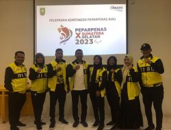 Provinsi Riau Peringkat 15 Peparpenas X Tahun 2023
