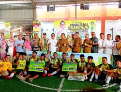 Tutup Turnamen Kejuaraan Futsal, Ansar: Semoga Lahir Bibit Unggul Bidang Olahraga
