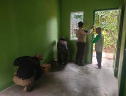 Mazlan Bahagia Rumahnya Hampir Selesai Dibangunkan TNI AD