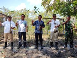 PT Timah Tbk Ajak Masyarakat dan Nelayan Sawang Laut Tanam 1000 Mangrove