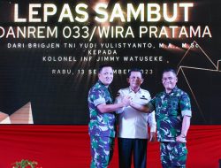Pisah Sambut Danrem 033/WP, Ansar: Jaga Kedaulatan Kepri