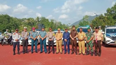 Bupati Lingga Ikuti Gelar Pasukan Operasi Zebra Seligi 2023