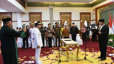 Gubernur Kepri Resmi Lantik Wakil Bupati Bintan Sisa Masa Jabatan 2021-2024